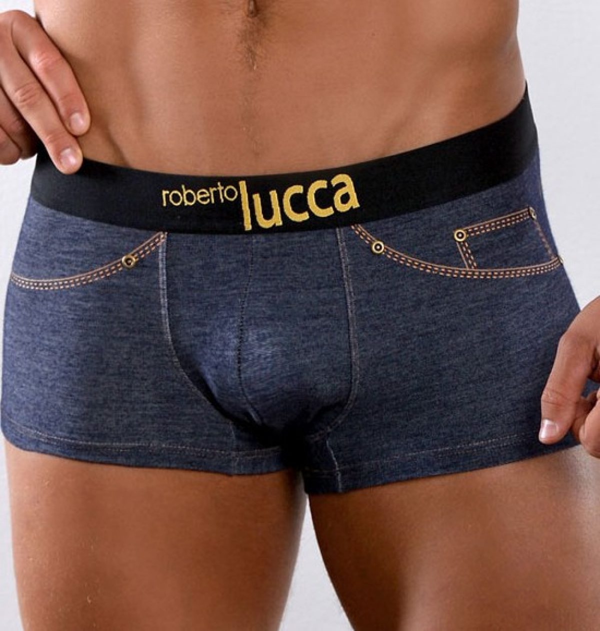 Roberto Lucca Jeans Swim Thong