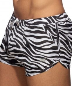 Addicted Zebra Swim Shorts XS