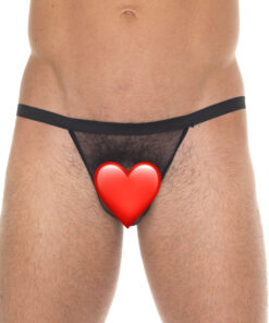 Mens See Through G String