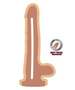 Alternative view of ToyJoy 7 Inch Get Real Dual Density Dildo