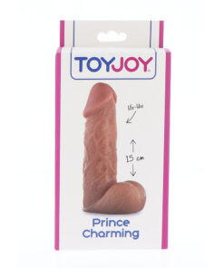 Alternative view of ToyJoy Prince Charming Life Like 15cm Dildo