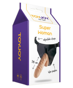 Alternative view of ToyJoy Super Woman Strap On Dildo