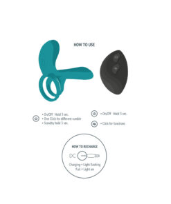 Alternative view of Xocoon Couples Vibrator Ring