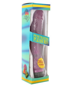 Alternative view of Jelly Penis 7 Inches Purple Vibrator