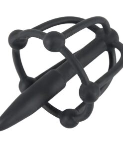 Alternative view of Silicone Penis Plug WIth Glans Cage