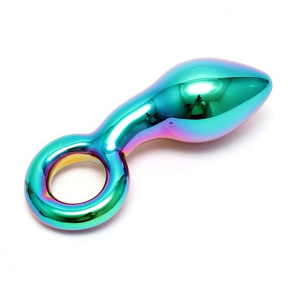 Sensual Multi Coloured Glass Kaleigh Dildo - Image 2