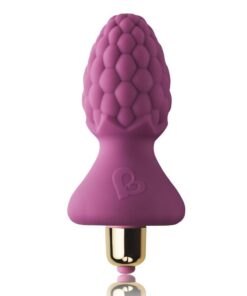 Rocks Off 7 Speed AssBerries Raspberry Butt Plug