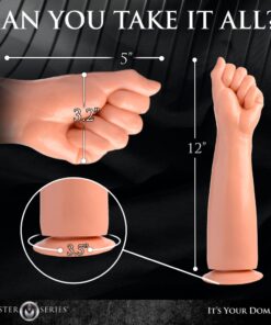 Alternative view of Master Series Clenched Fist Dildo