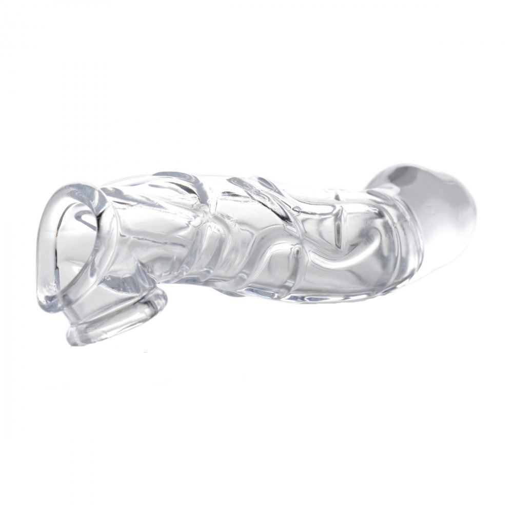 Size Matters 2 Inch Clear Penis Extender Sleeve - Image 2