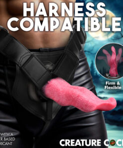 Alternative view of Wolfs Lick Maw Silicone Dildo