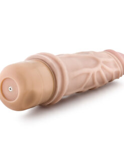 Alternative view of Dr. Skin Cock Vibe 3 Vibrating Cock 7.25 Inches