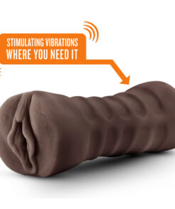 Alternative view of Hot Chocolate Alexis Vagina Vibrating Masturbator