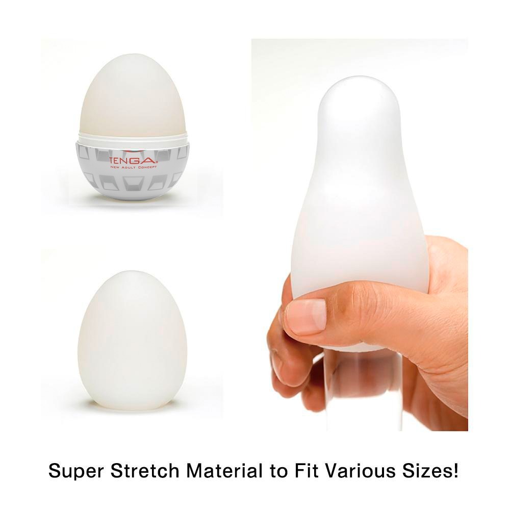Tenga Boxy Egg Masturbator - Image 3