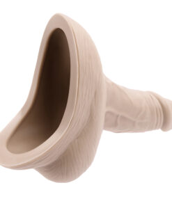 Alternative view of Gender X Stand to Pee Silicone Light Flesh