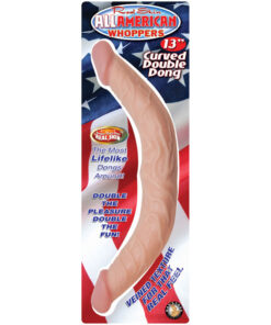 Alternative view of All American Whopper Curved Double Dong