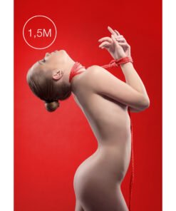 Alternative view of Ouch 1.5 Meters Kinbaku Mini Rope Red