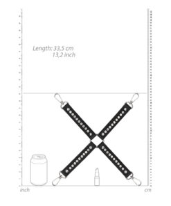 Alternative view of Ouch Diamond Studded Hogtie Connector