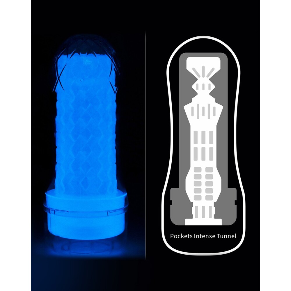 Lovetoy Glow In The Dark Lumino Play Masturbator 1 - Image 2