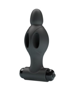 Alternative view of Mr Play Silicone Vibrating Anal Plug