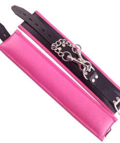 Rouge Garments Ankle Cuffs Padded Pink Trimmed