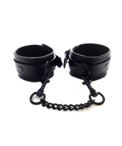 Rouge Garments Plain Black Ankles Cuffs