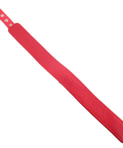 Alternative view of Rouge Garments Plain Red Leather Collar
