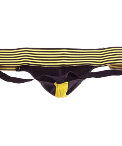 Alternative view of Rouge Garments Jock Black And Yellow