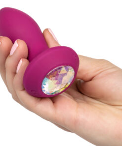 Alternative view of Power Gem Butt Plug Vibrating Crystal Probe PETITE