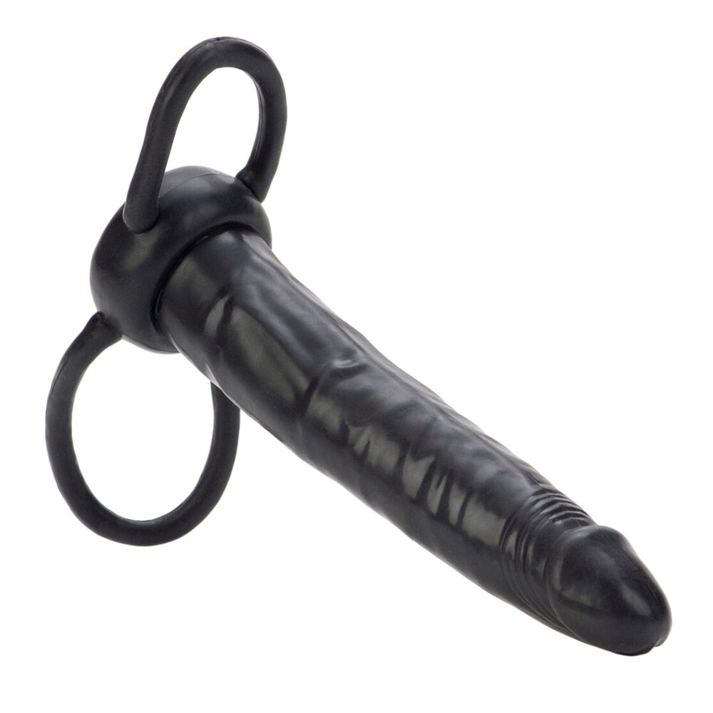 Accommodator Dual Penetrator Black Dildo - Image 2