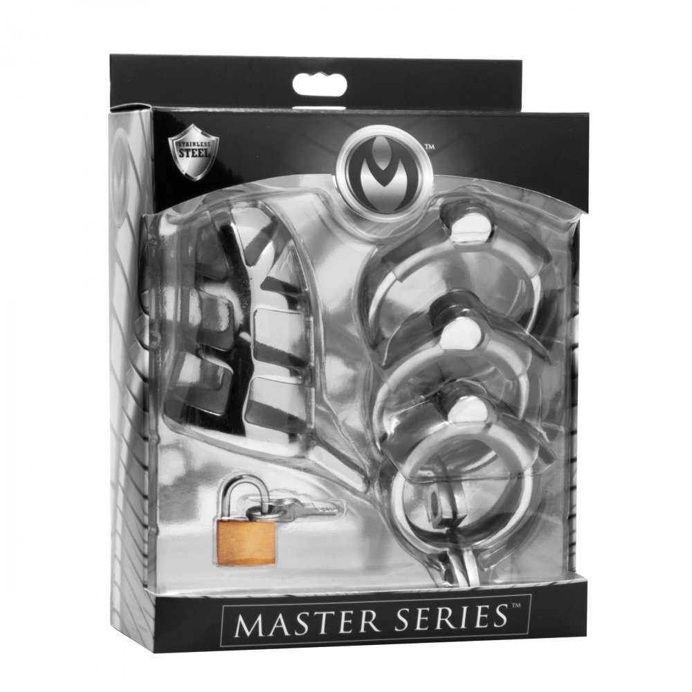 Master Series Chastity Cock Cage - Image 4