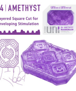 Tenga UNI Amethyst Sleeve Masturbator
