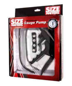 Alternative view of Size Matters Premium Gauge Pump Black