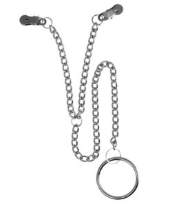 Nipple Clamps With Scrotum Ring