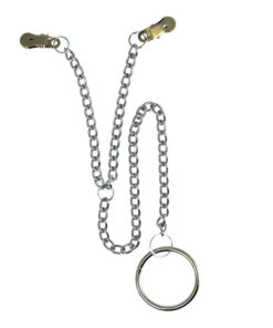 Alternative view of Nipple Clamps With Scrotum Ring